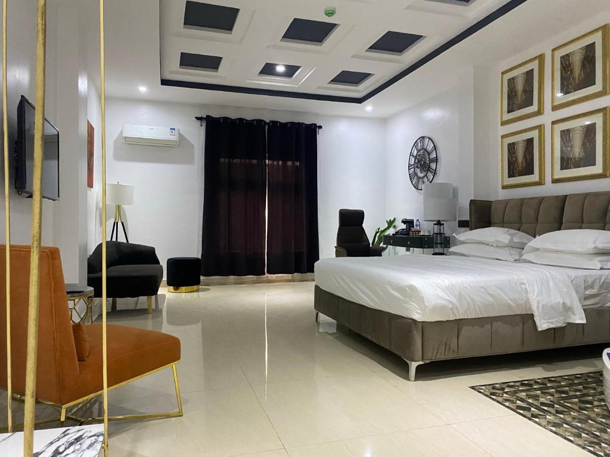 Muse Boutique Hotel Enugu Esterno foto